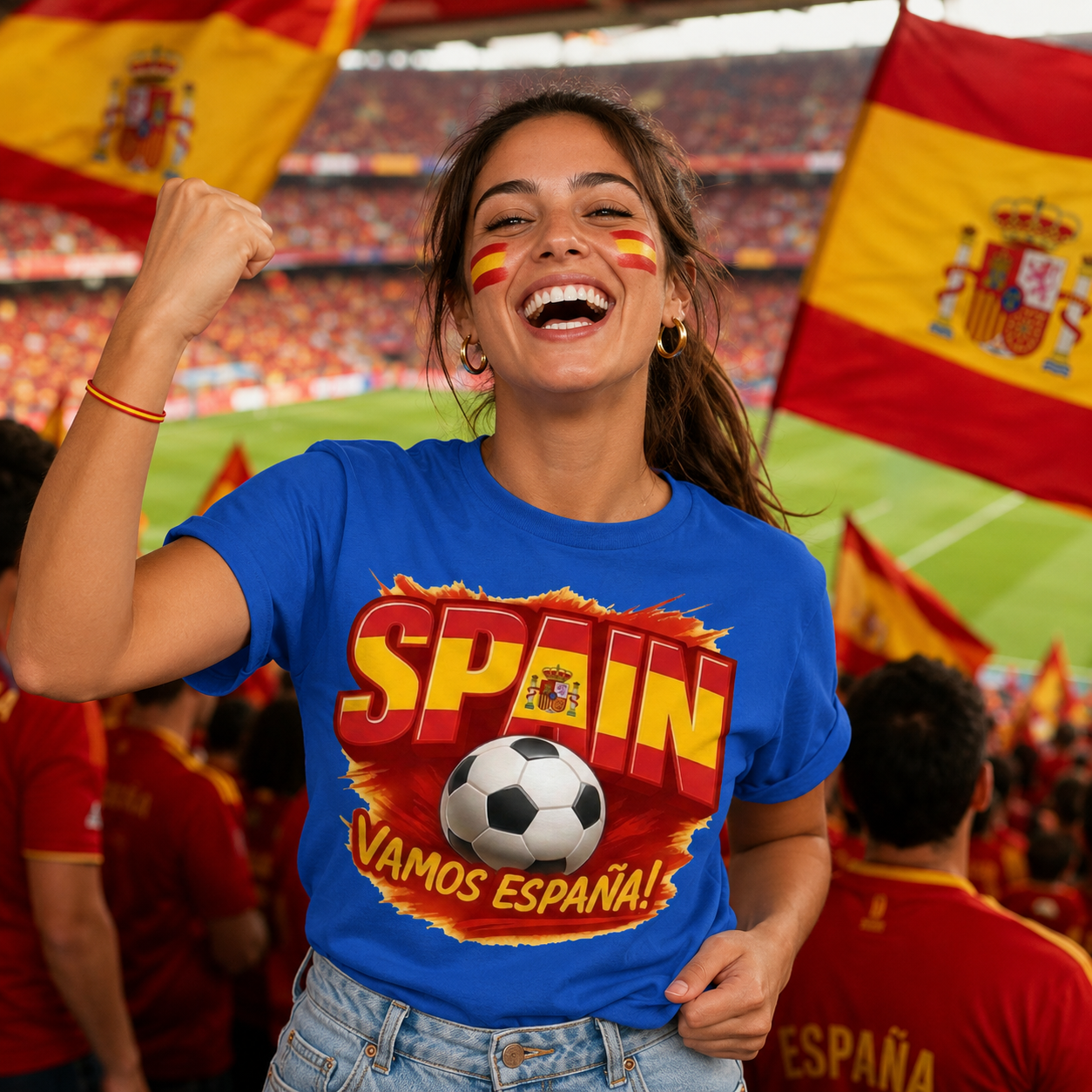 Spain T Shirt World Cup 2026