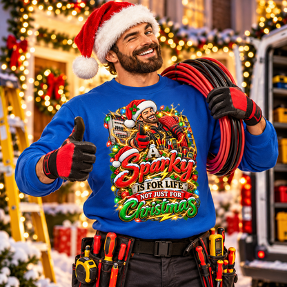 Sparky Christmas Jumper