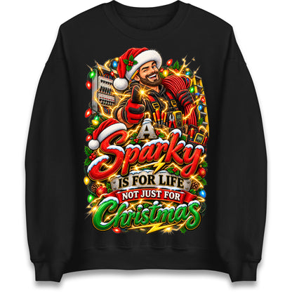 Sparky Christmas Jumper