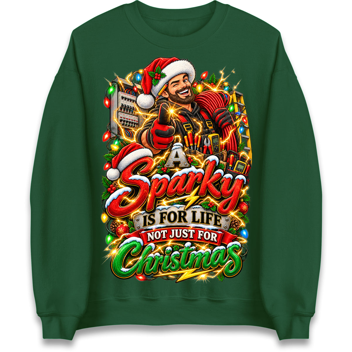 Sparky Christmas Jumper