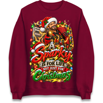 Sparky Christmas Jumper