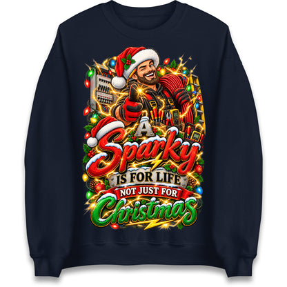 Sparky Christmas Jumper