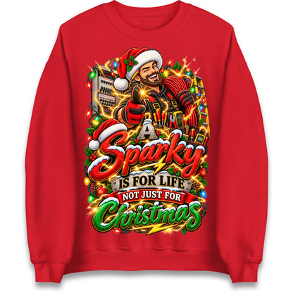 Sparky Christmas Jumper