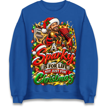 Sparky Christmas Jumper
