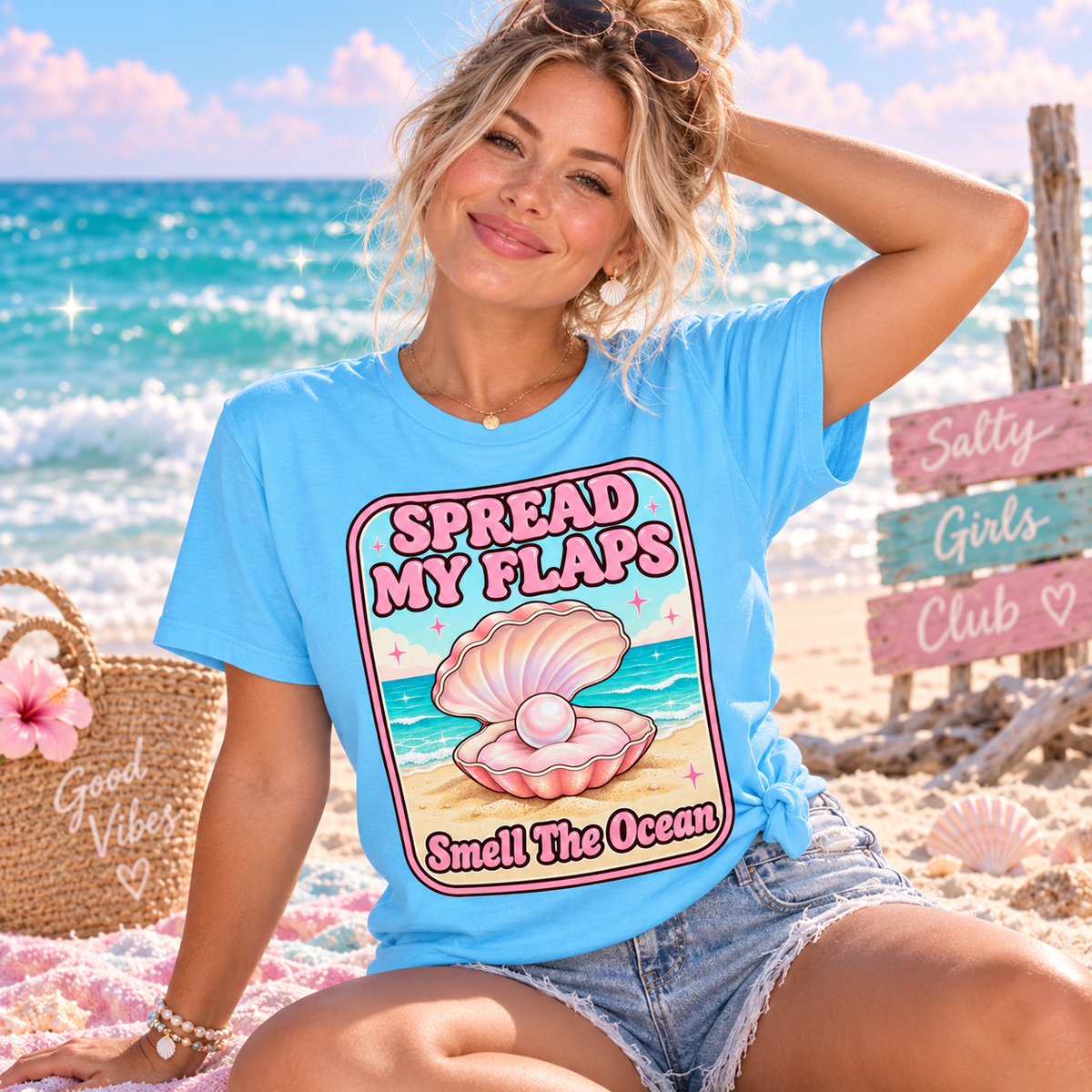 Spread My Flaps and Smell The Ocean T Shirt