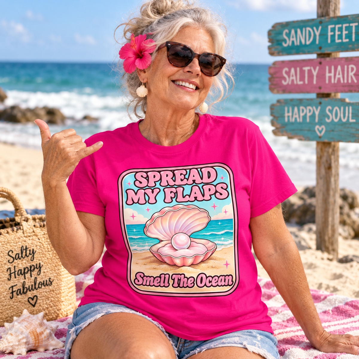 Spread My Flaps and Smell The Ocean T Shirt