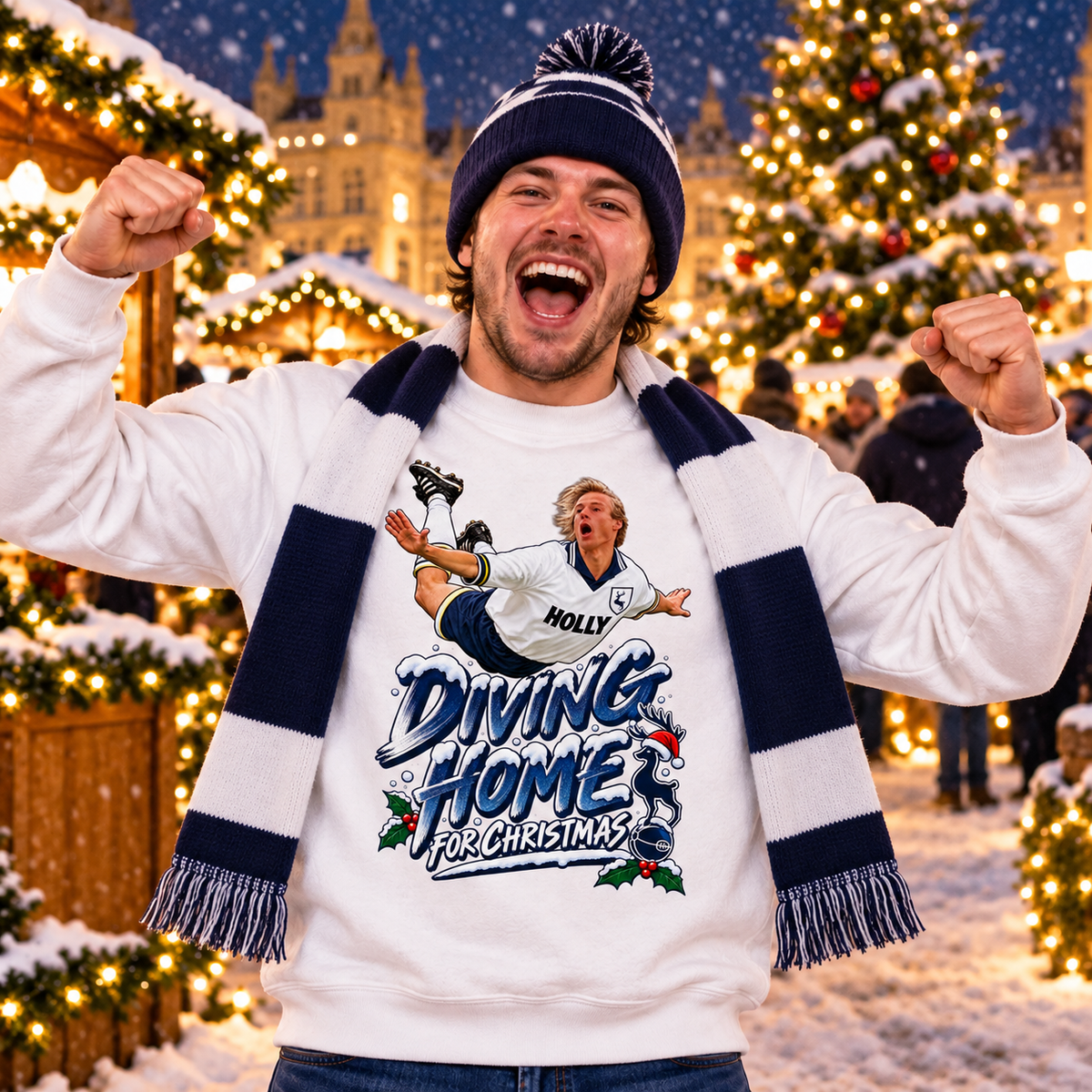 Spurs Christmas Jumper