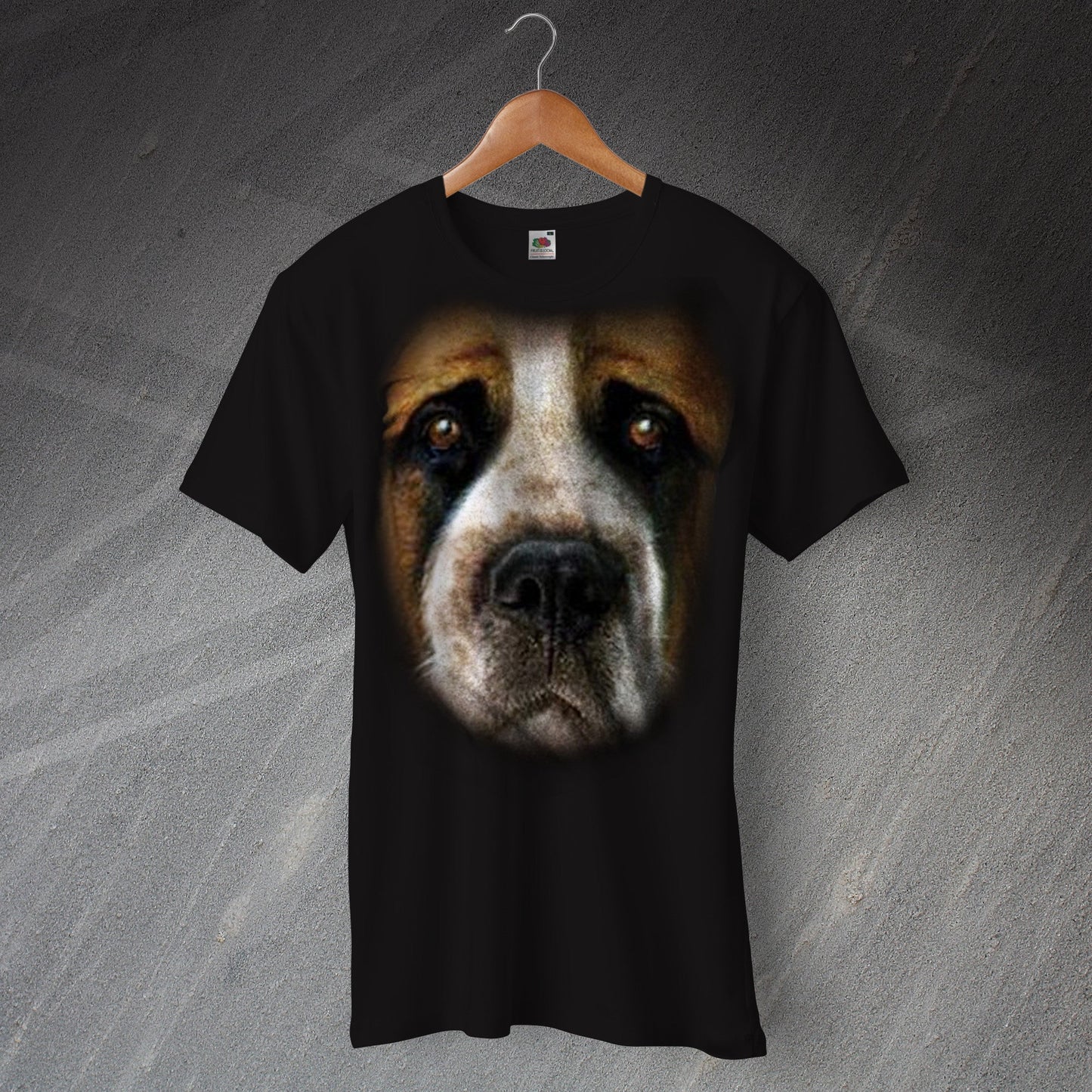 St Bernard Face T-Shirt
