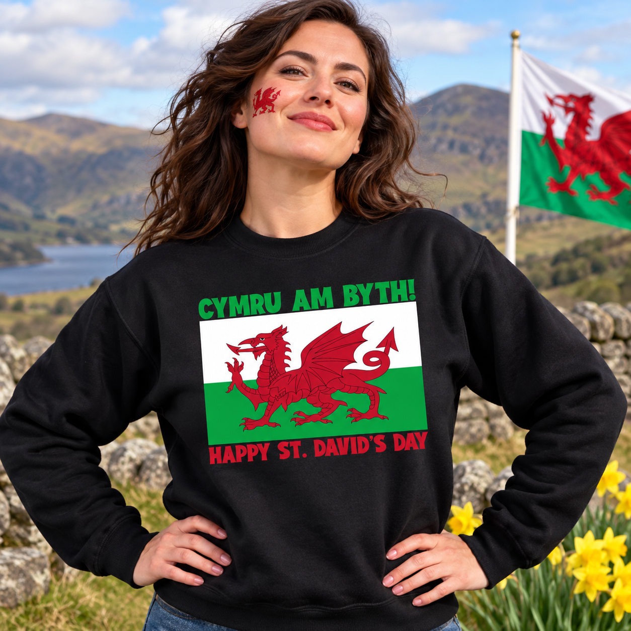 St Davids Day Sweater