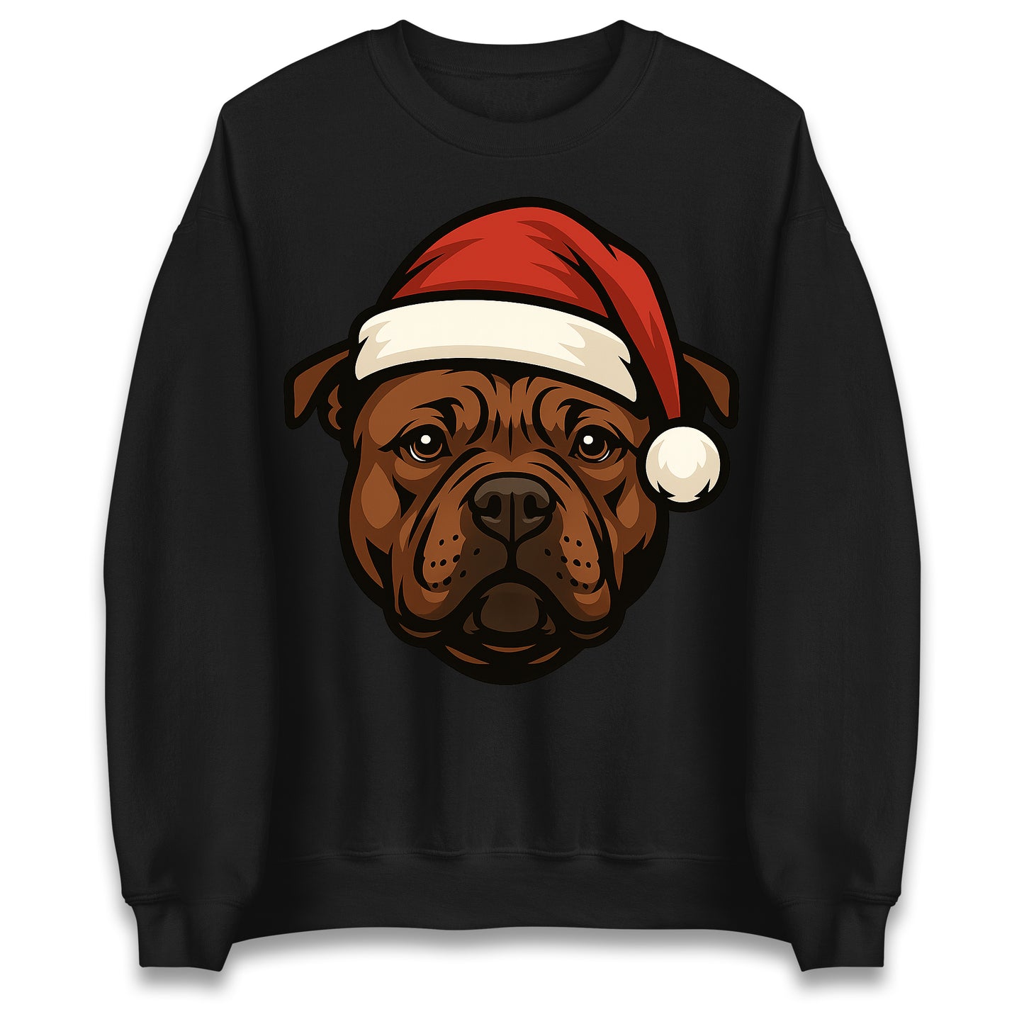 Staffordshire Bull Terrier Christmas Jumper