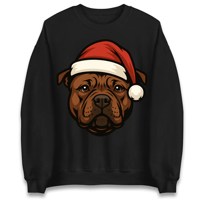 Staffordshire Bull Terrier Christmas Jumper