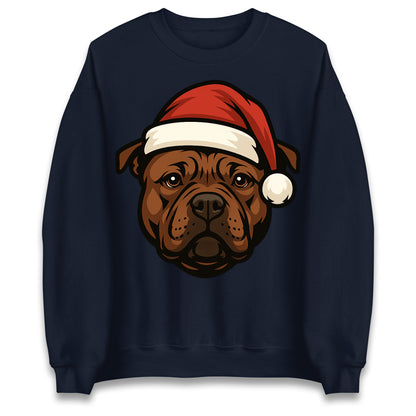 Staffordshire Bull Terrier Christmas Jumper