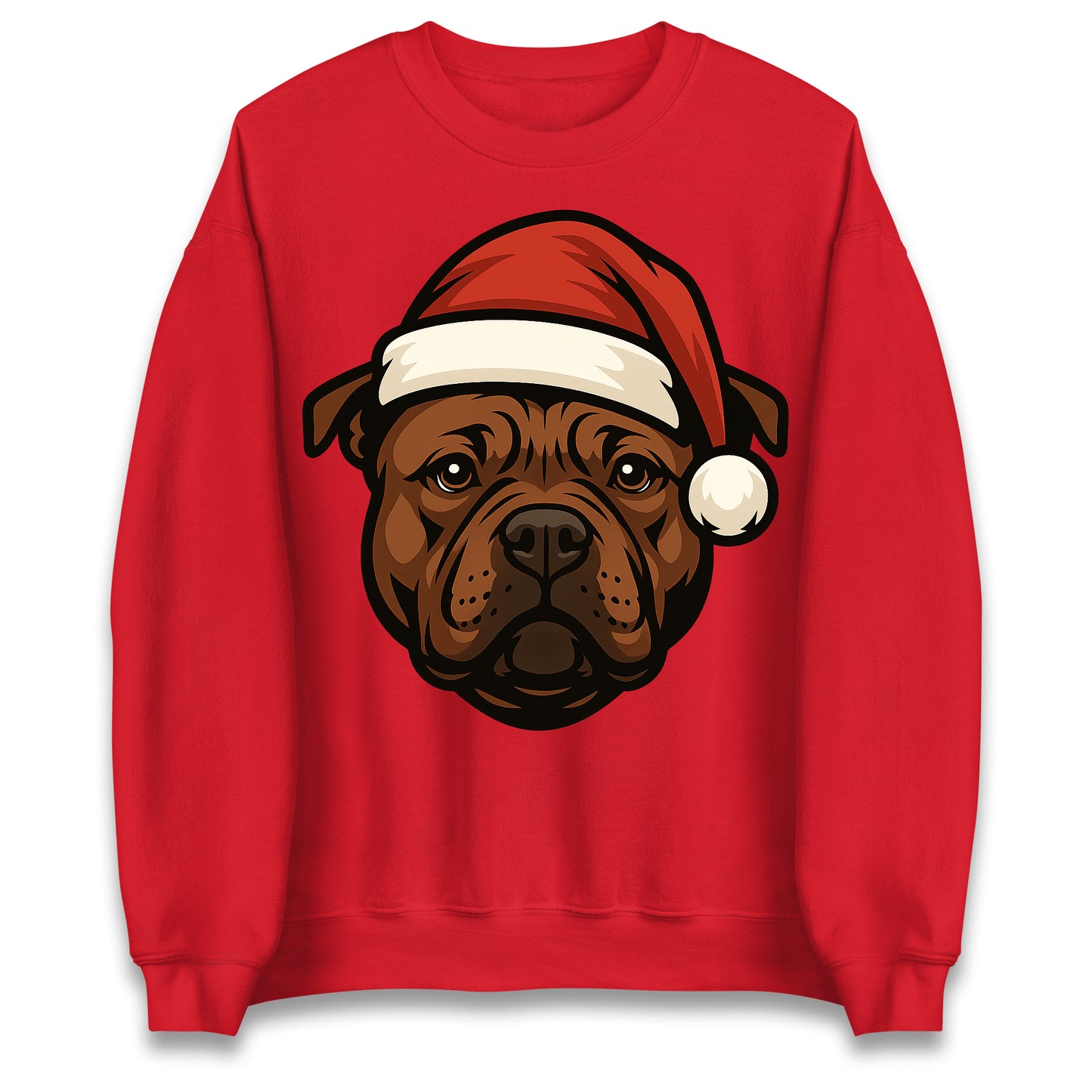 Staffordshire Bull Terrier Christmas Jumper