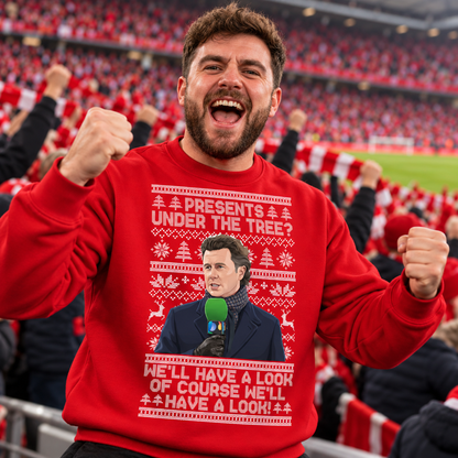 Steve McManaman Liverpool Christmas Jumper