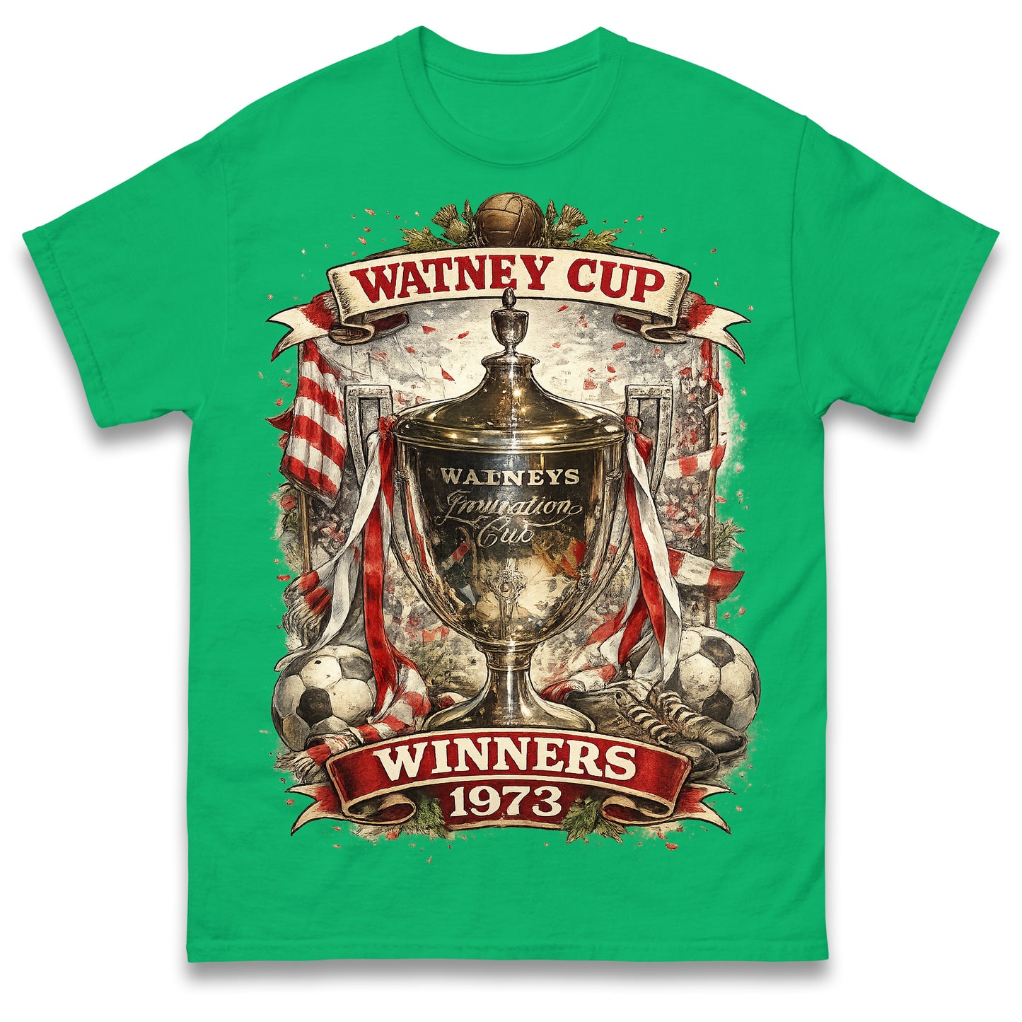 Stoke City Watney Cup Winners Football Shirt