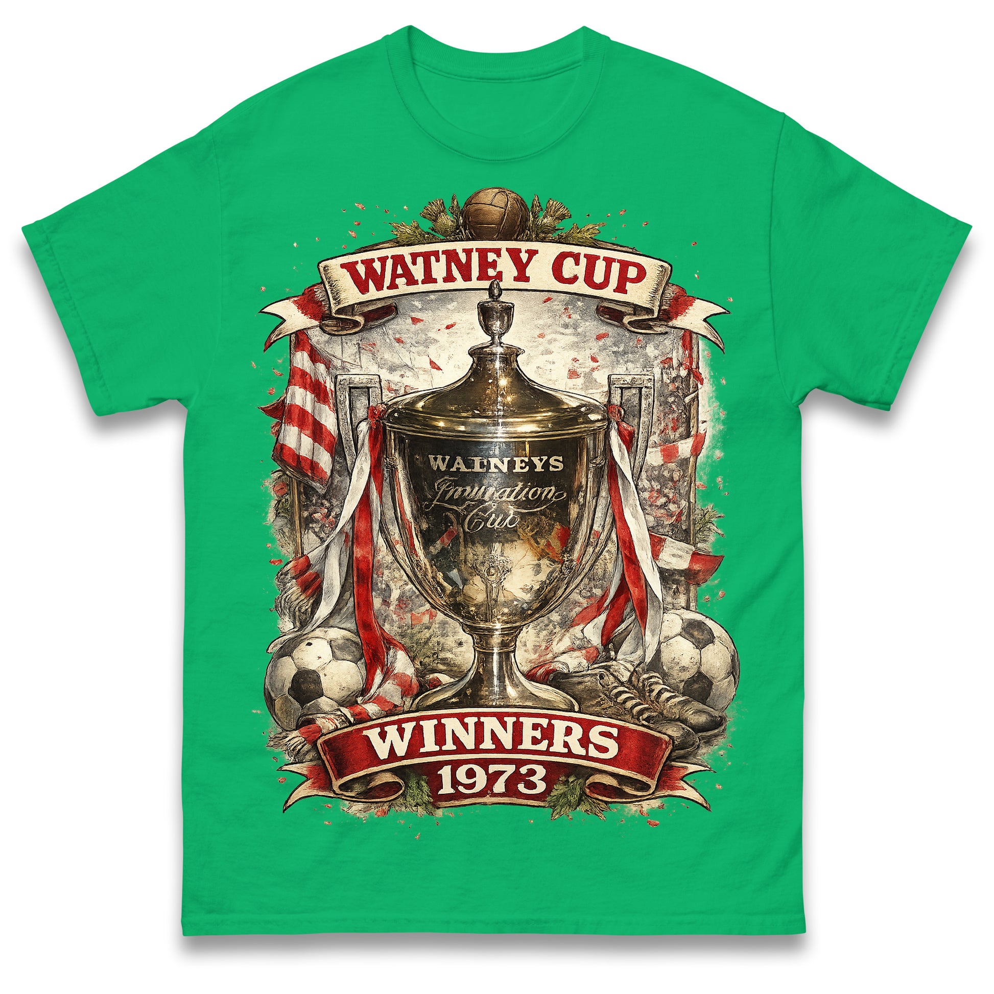 Stoke City Watney Cup Winners Football Shirt