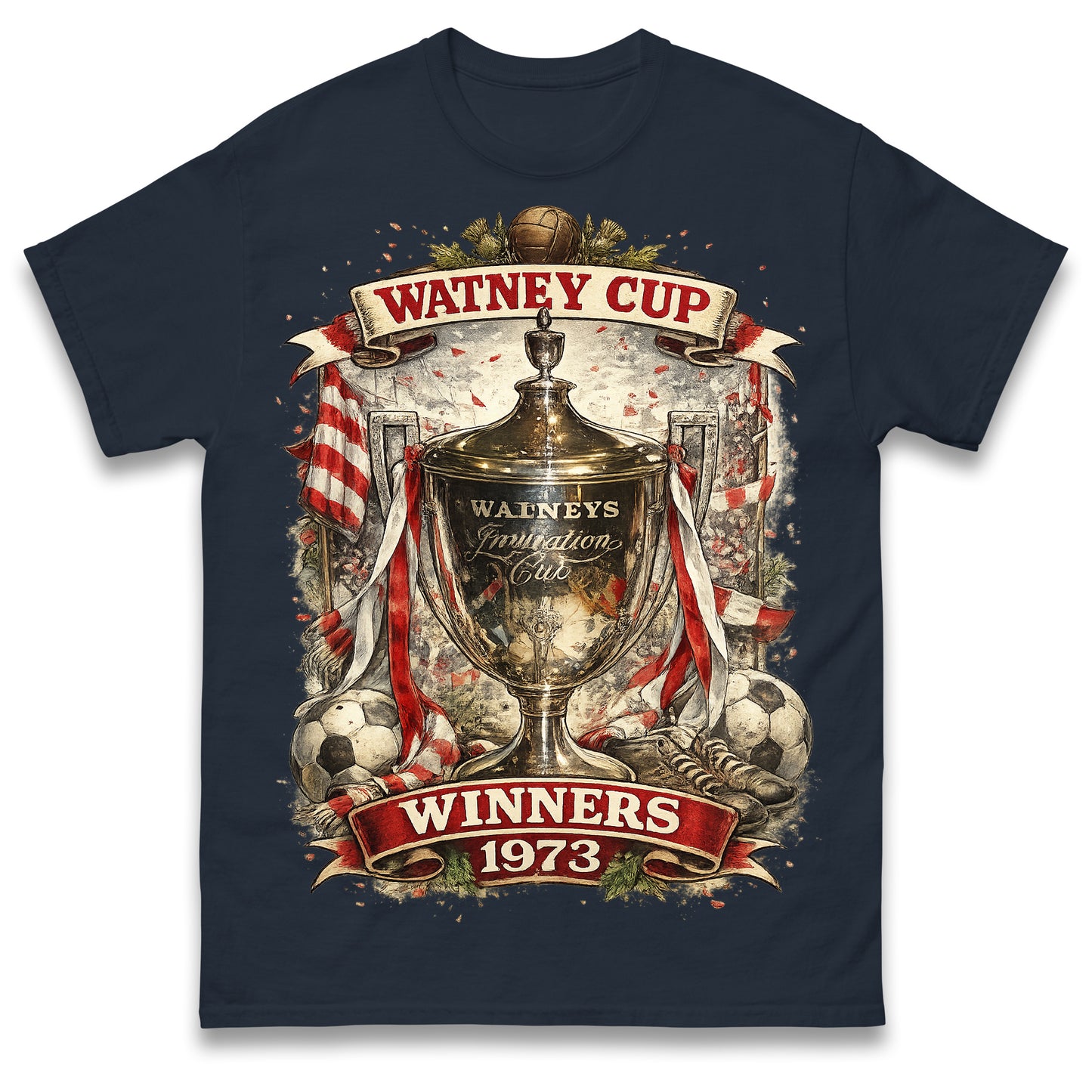 Stoke City Watney Cup Winners Football Shirt