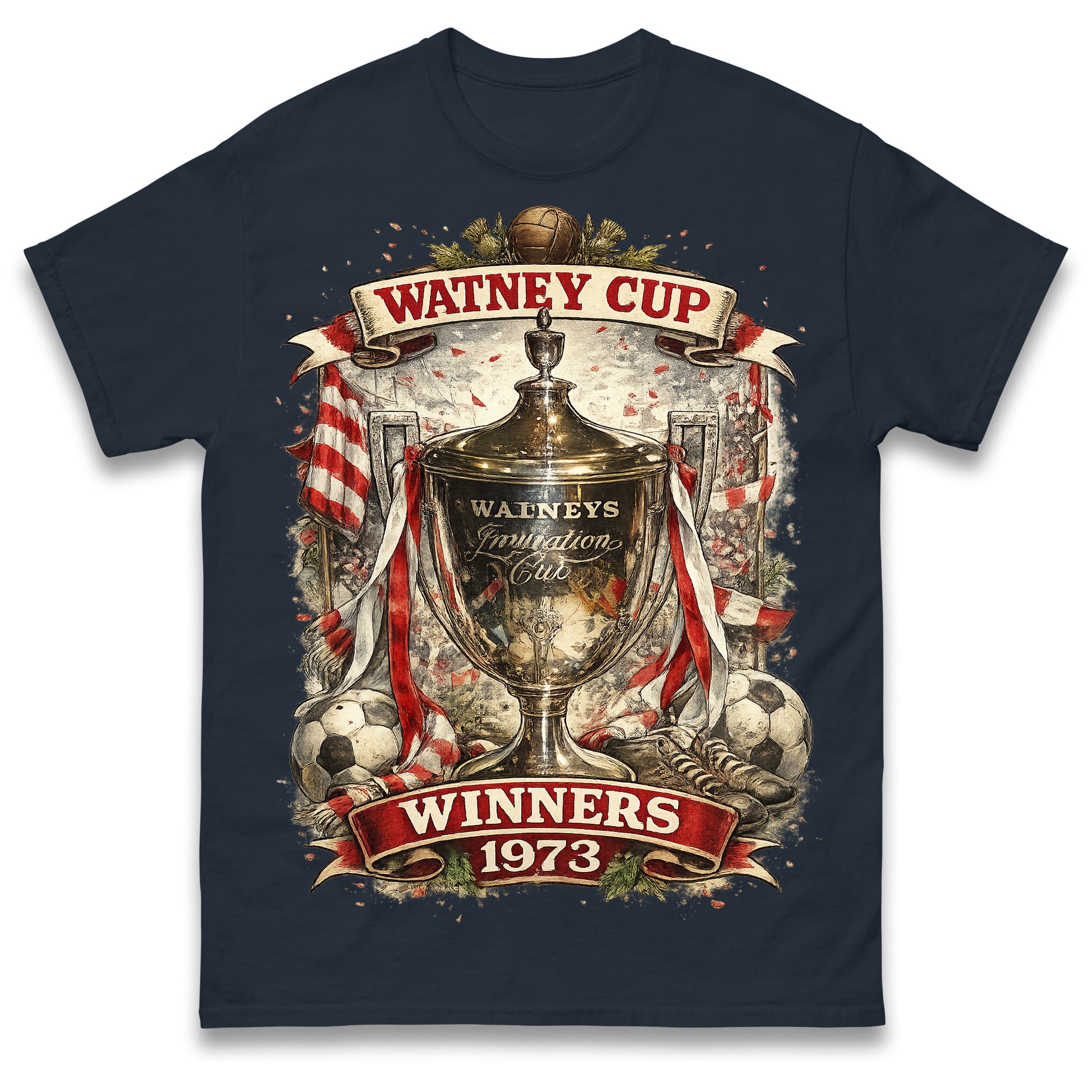 Stoke City Watney Cup Winners Football Shirt