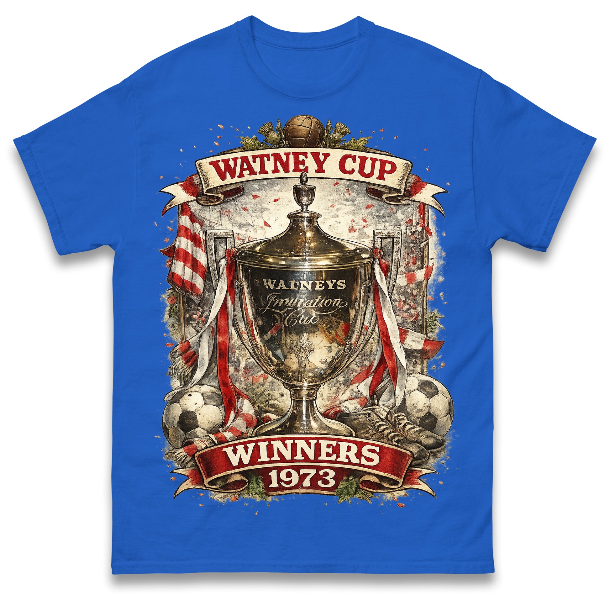 Stoke City Watney Cup Winners Football Shirt