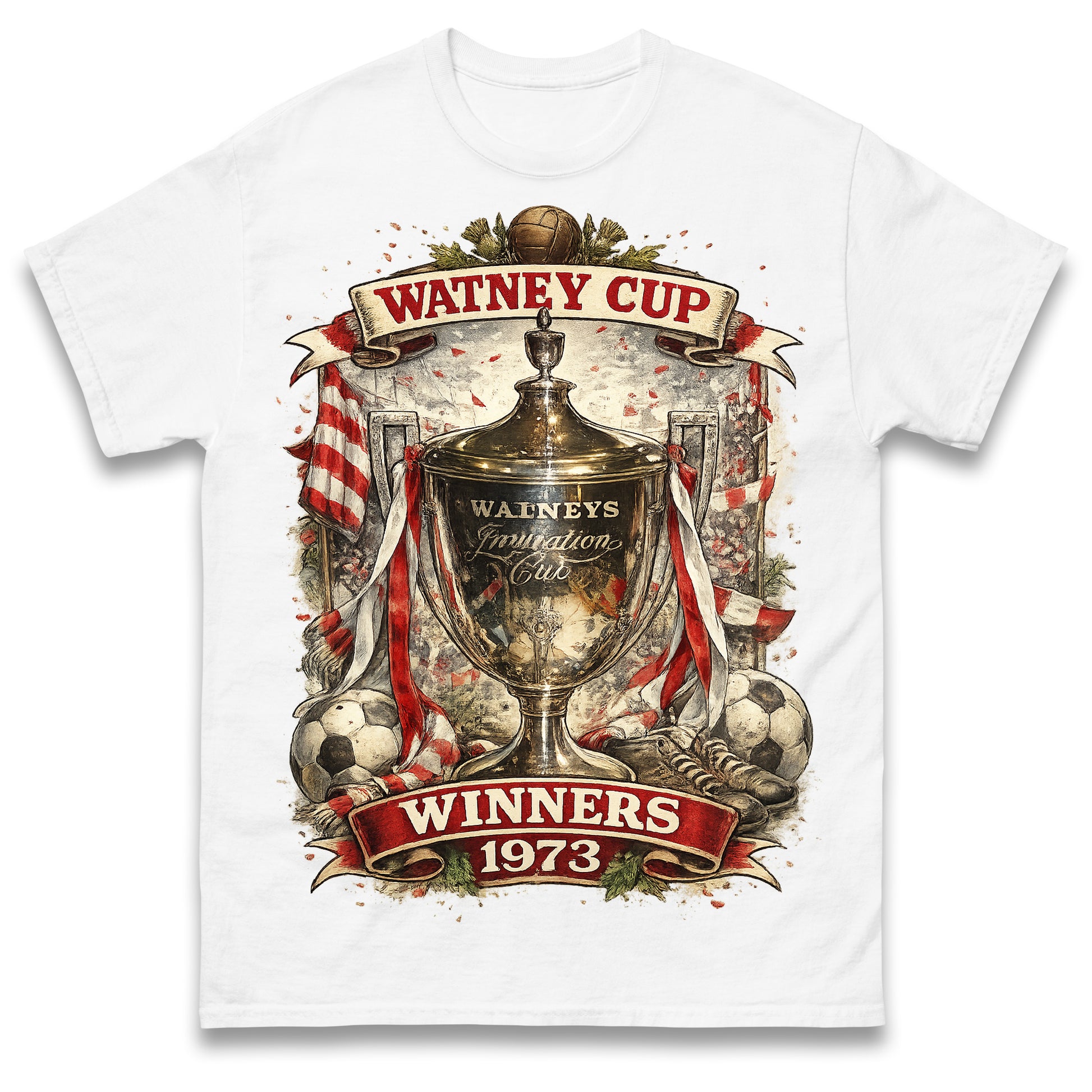Stoke City Watney Cup Winners Football Shirt