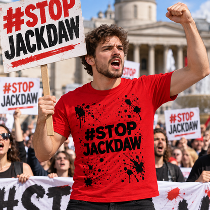 Stop Jackdaw T Shirt