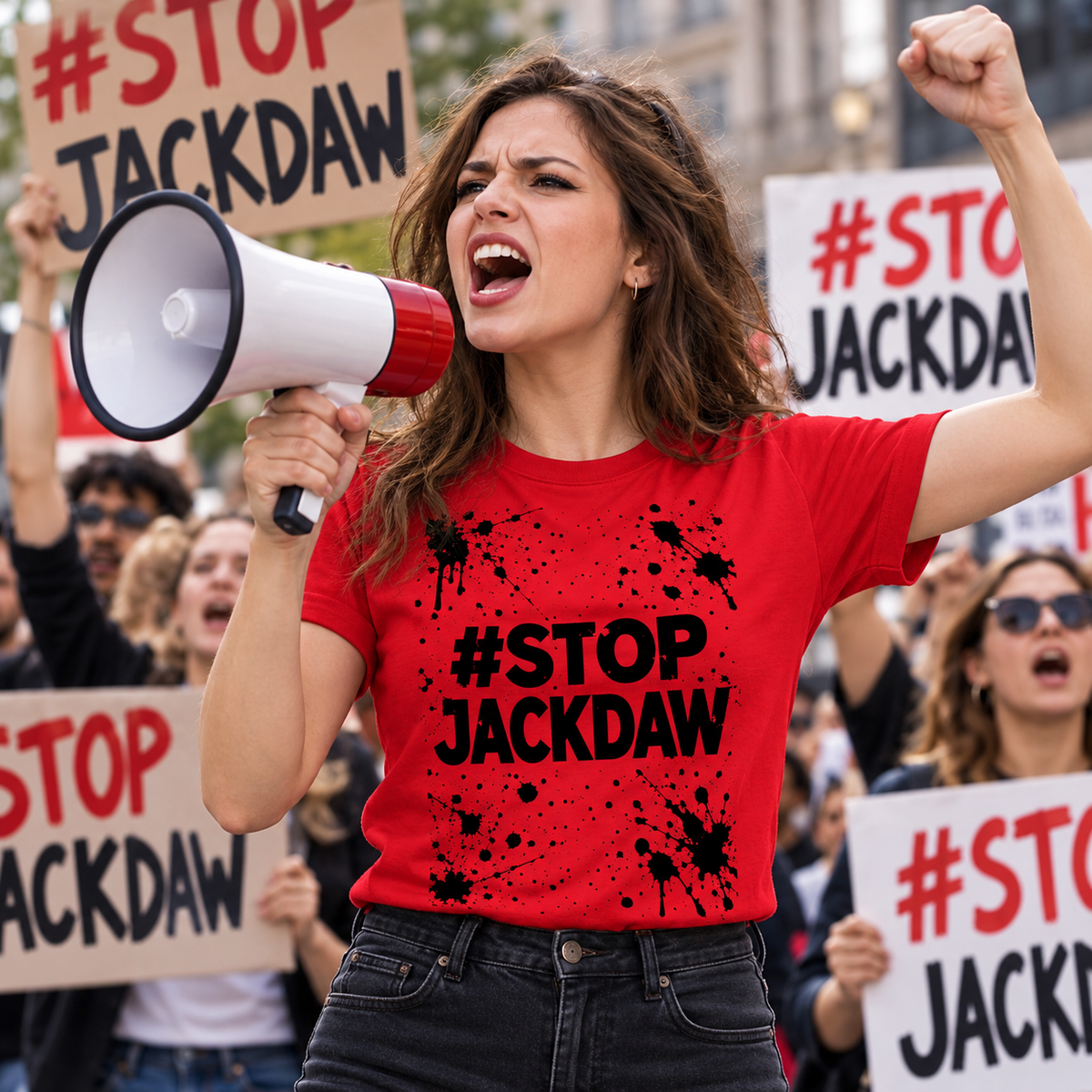 Stop Jackdaw T Shirt
