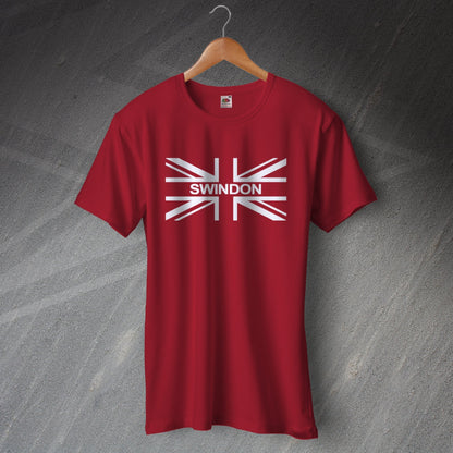 Swindon Football Flag T-Shirt