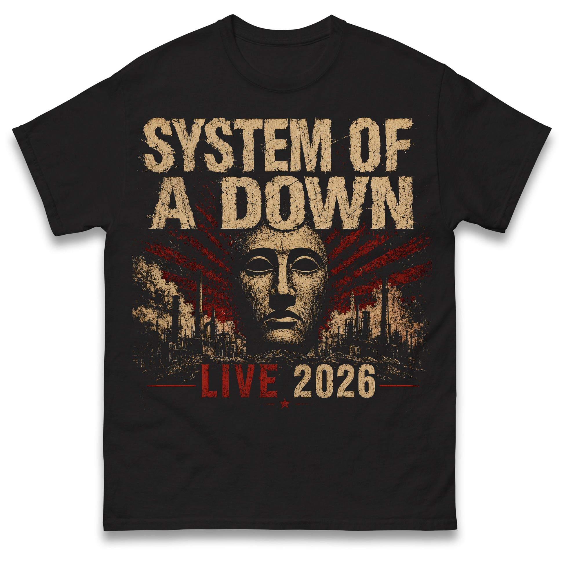 System of a Down Live 2026 T Shirt