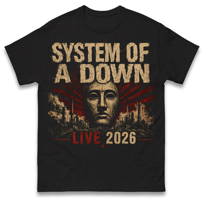 System of a Down Live 2026 T Shirt