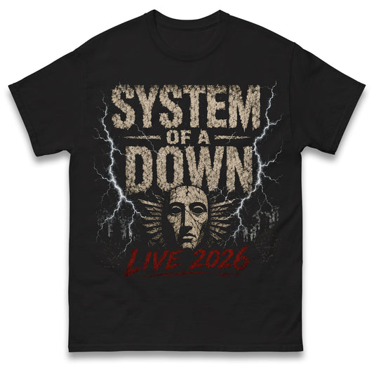 System of a Down Live 2026 Tour T Shirt