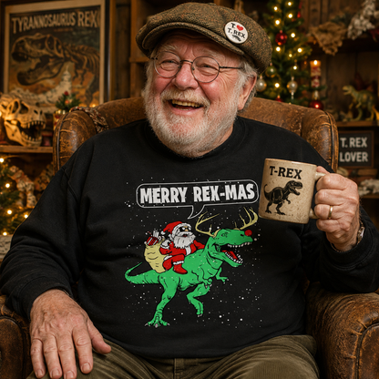 T-Rex Christmas Jumper