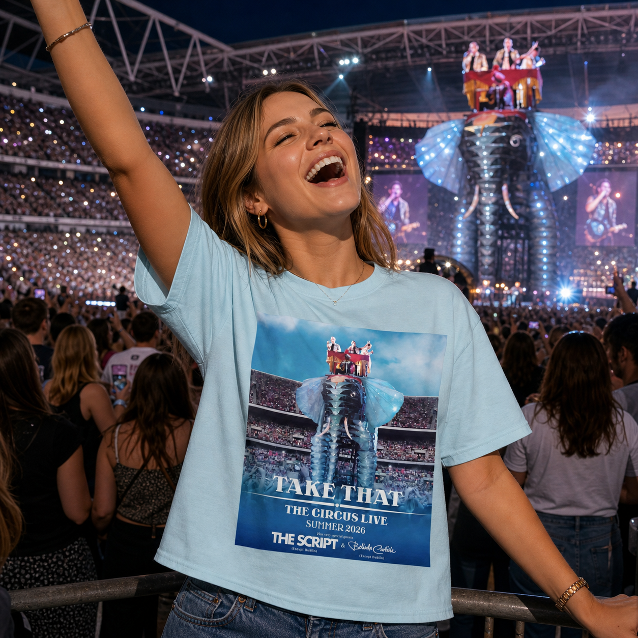 Take That The Circus Live Tour 2026 T Shirt