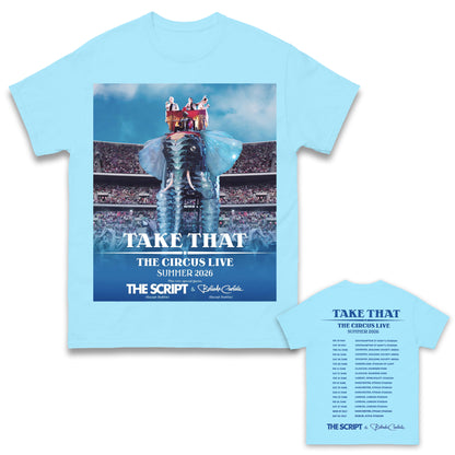 Take That The Circus Live Tour 2026 T Shirt