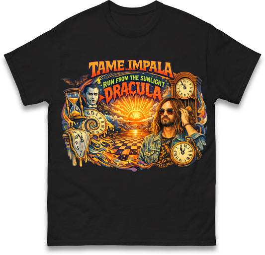 Tame Impala Run from The Sunlight Dracula T Shirt