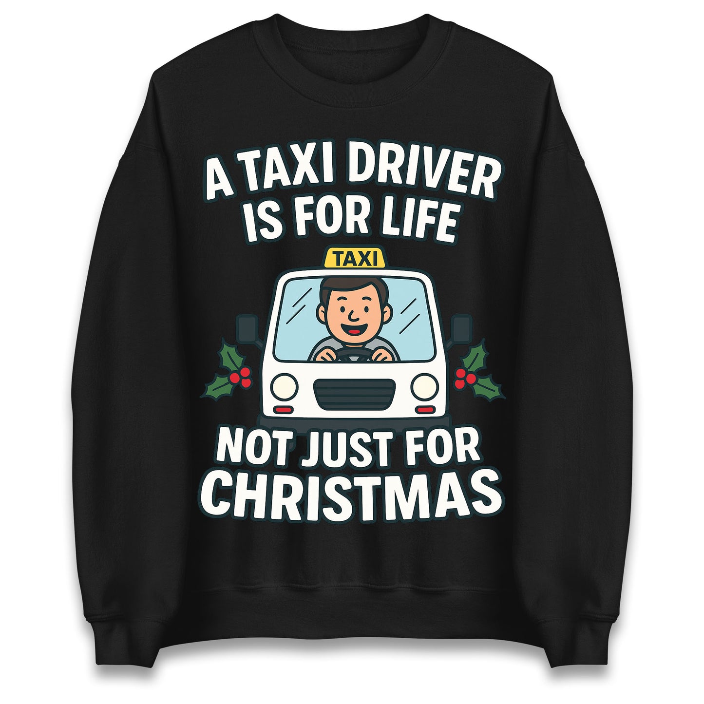 Taxi Driver Christmas Jumper