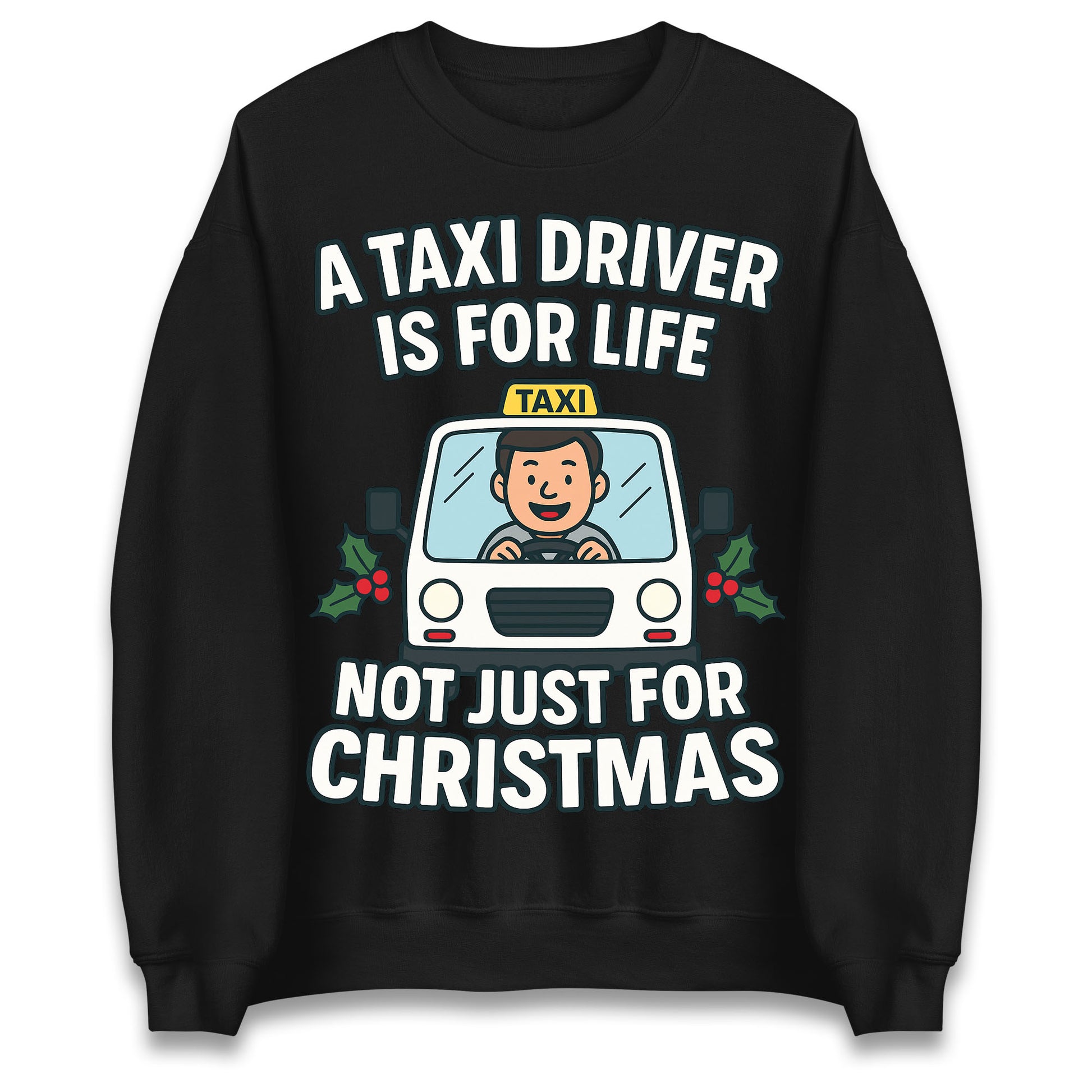 Taxi Driver Christmas Jumper