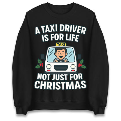 Taxi Driver Christmas Jumper