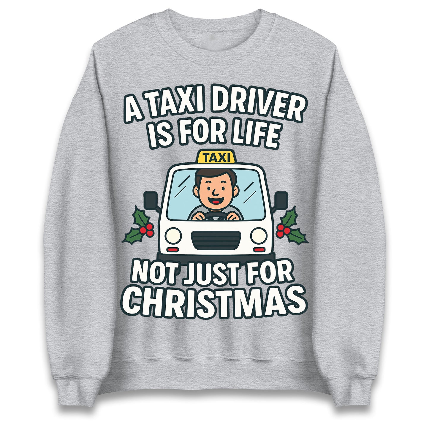 Taxi Driver Christmas Jumper