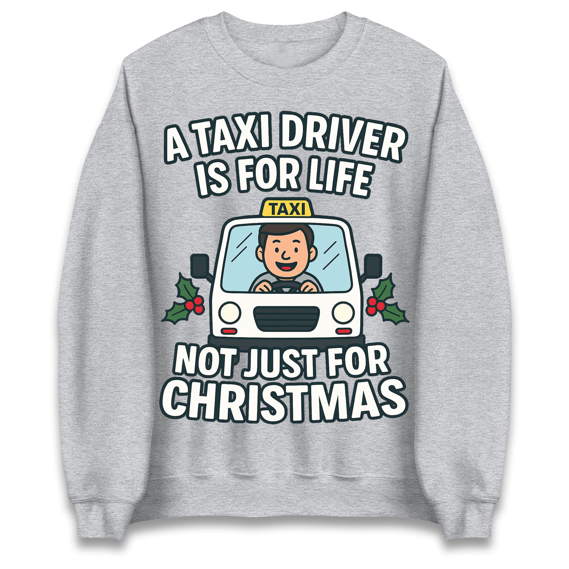 Taxi Driver Christmas Jumper