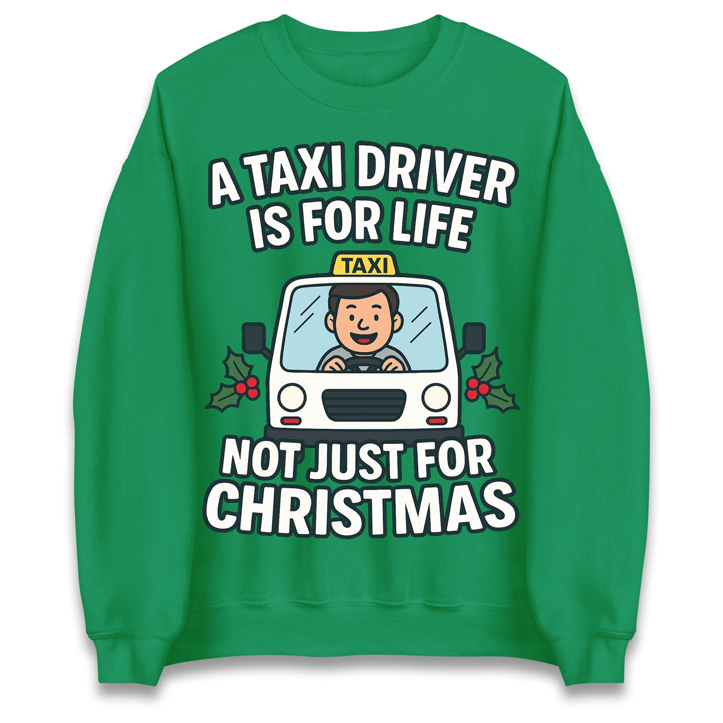 Taxi Driver Christmas Jumper