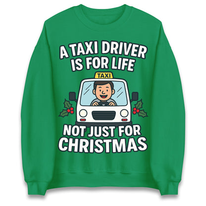 Taxi Driver Christmas Jumper