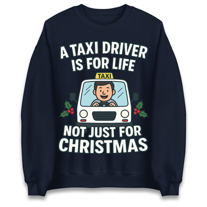 Taxi Driver Christmas Jumper