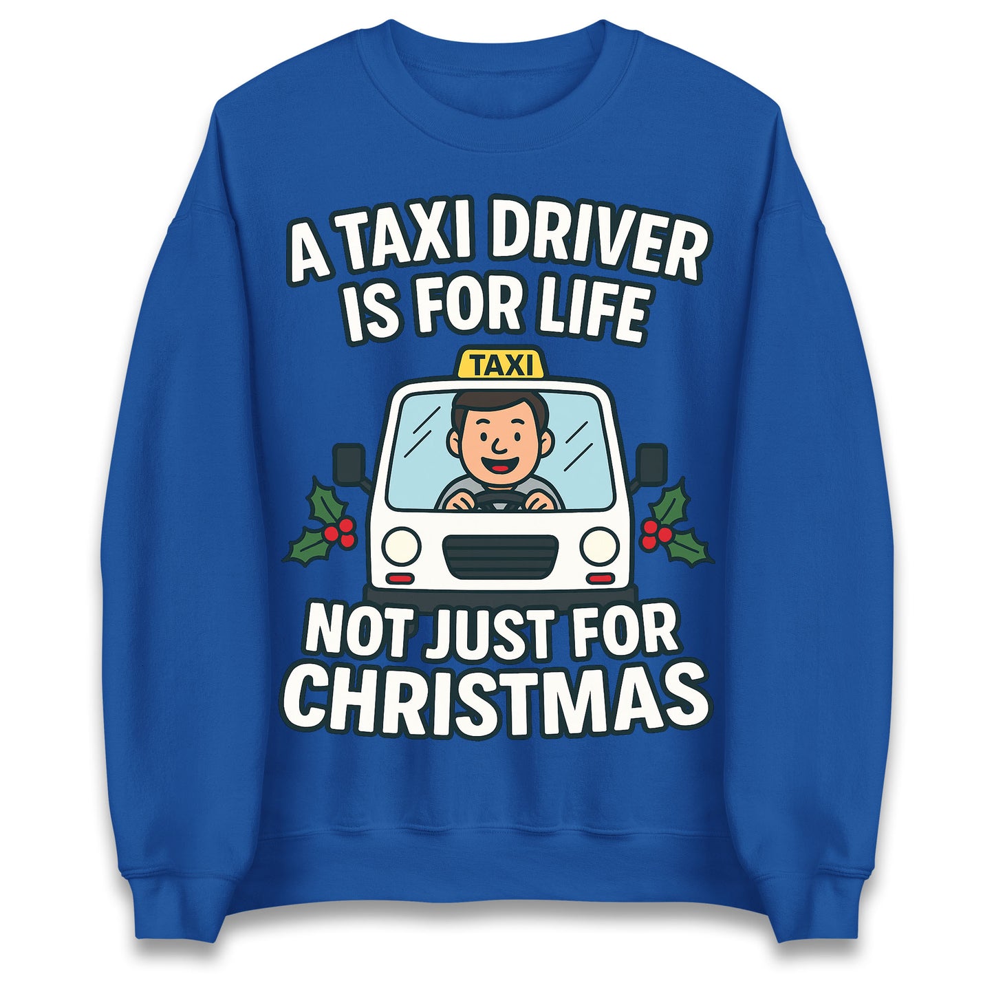 Taxi Driver Christmas Jumper