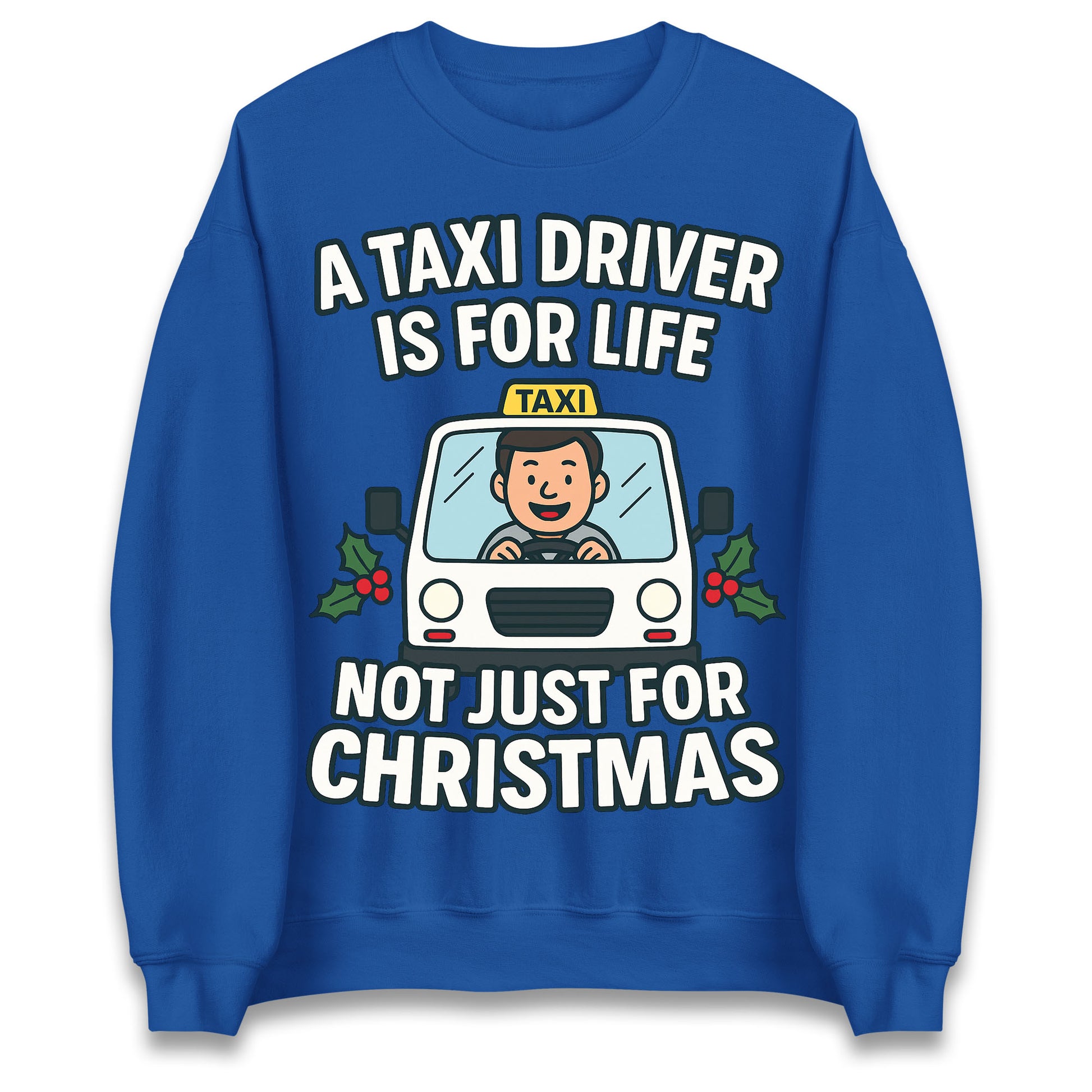 Taxi Driver Christmas Jumper