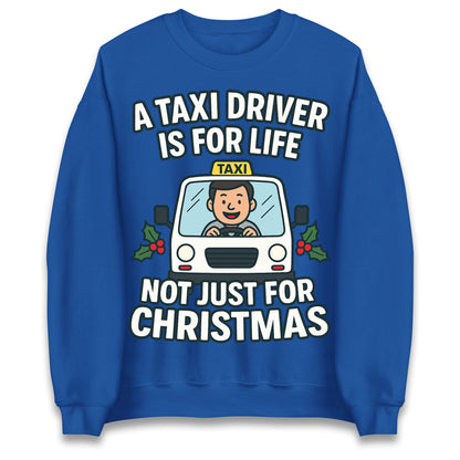 Taxi Driver Christmas Jumper