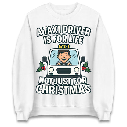 Taxi Driver Christmas Jumper