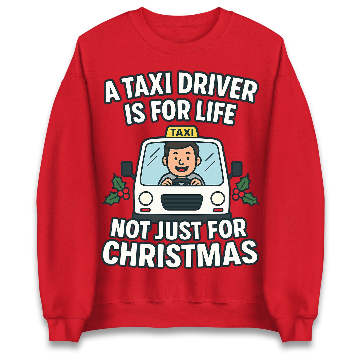 Taxi Driver Christmas Jumper