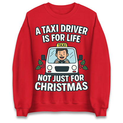 Taxi Driver Christmas Jumper
