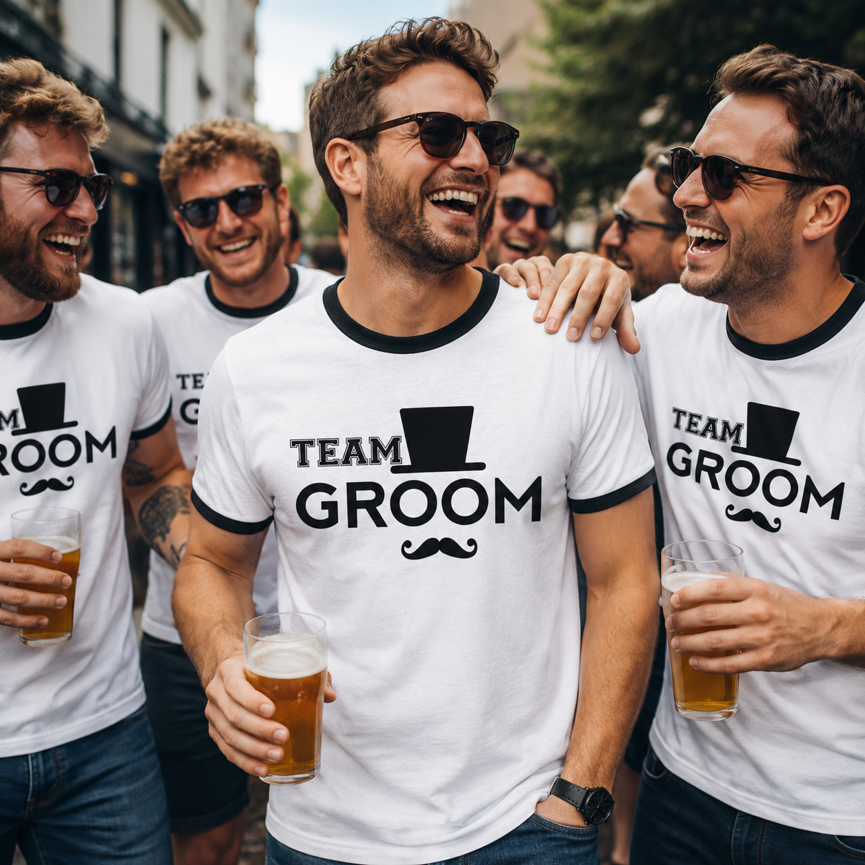 Team Groom Stag Do Party Shirt