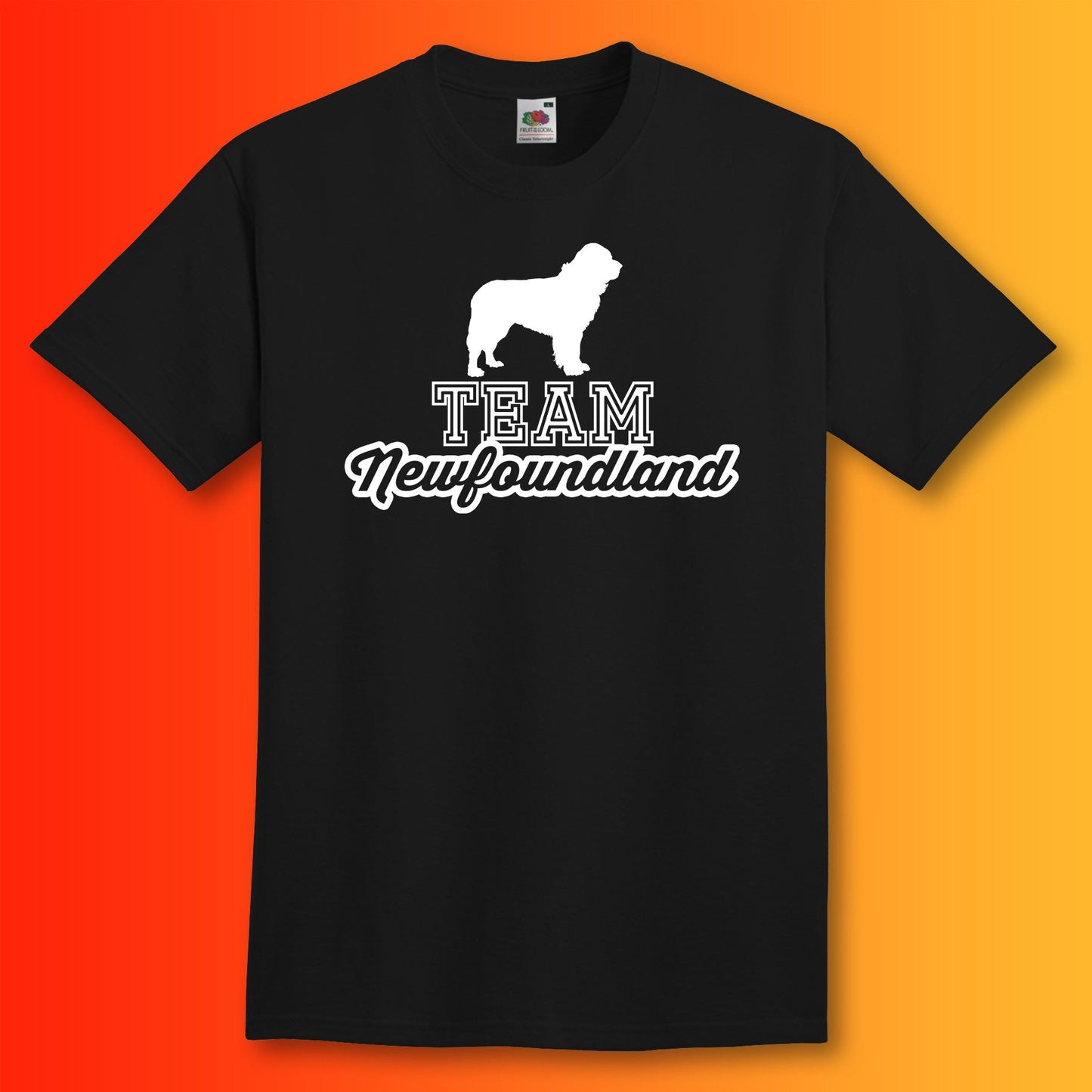 Team Newfoundland Unisex T-Shirt Black